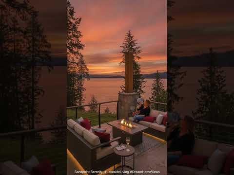 Experience Breathtaking Sandpoint Lakeside Sunsets!